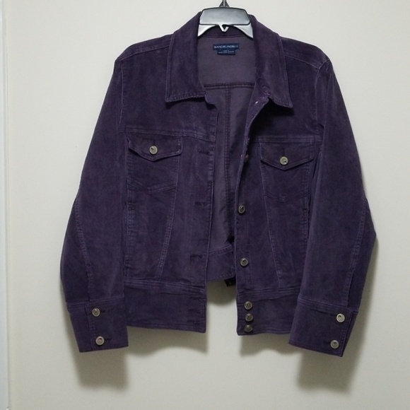 Bandolino Jackets & Blazers - 1X Bandolino Purple Corduroy Jacket